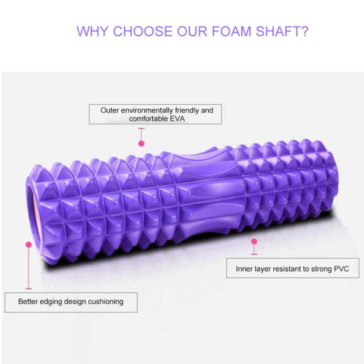 Yoga Pilates Fitness EVA Roller Muscle Relaxation Massage, Size: 45cm x 13cm