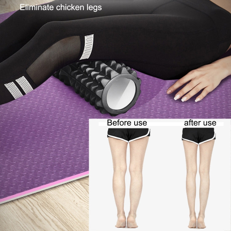 Yoga Pilates Fitness EVA Roller Muscle Relaxation Massage, Size: 45cm x 13cm Reluova