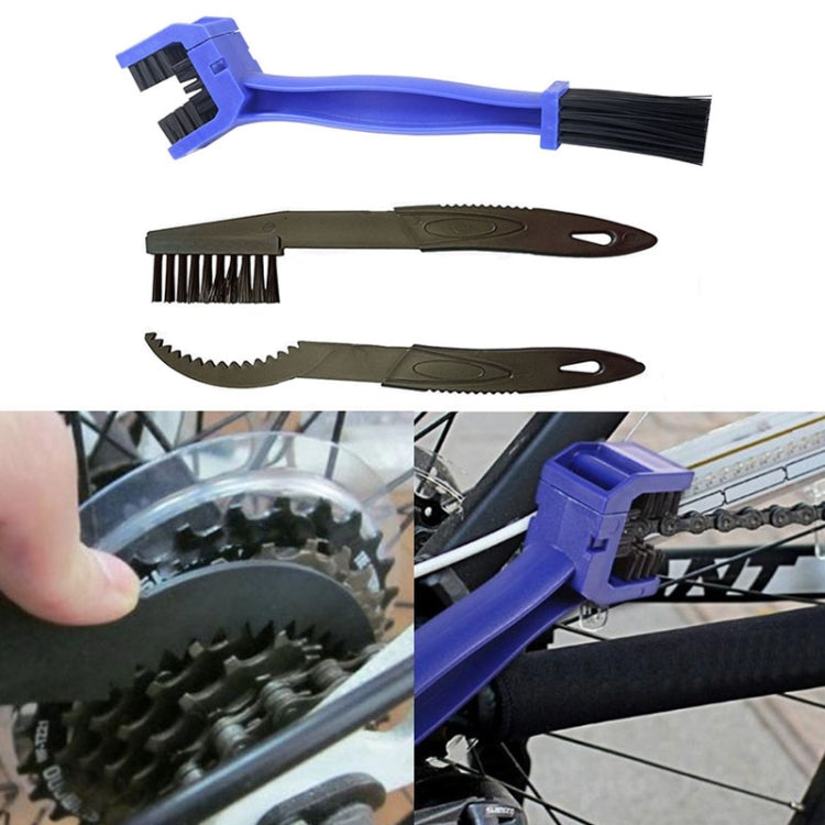 2 Set Bicycle Chain Cleaning Brush Flywheel Cleaning Tools Crankset Brush Cleaning Chain Wheel Set Brush