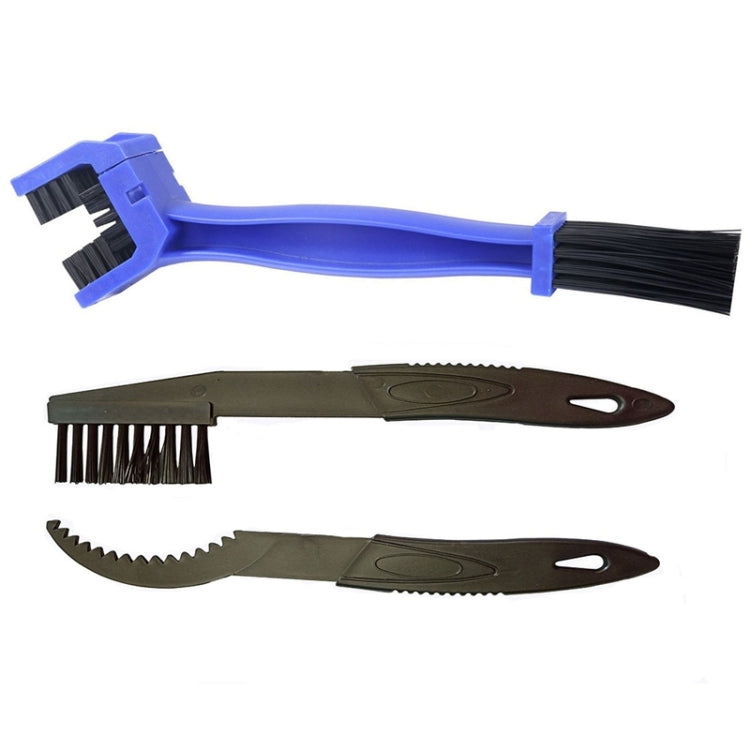 2 Set Bicycle Chain Cleaning Brush Flywheel Cleaning Tools Crankset Brush Cleaning Chain Wheel Set Brush