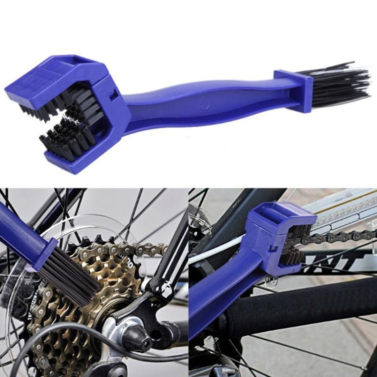 2 Set Bicycle Chain Cleaning Brush Flywheel Cleaning Tools Crankset Brush Cleaning Chain Wheel Set Brush-Reluova