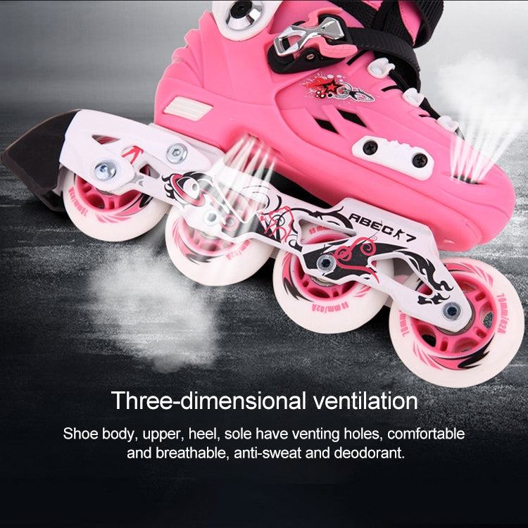 Children Thickened Bracket Roller Skates Skating Shoes, Size : S