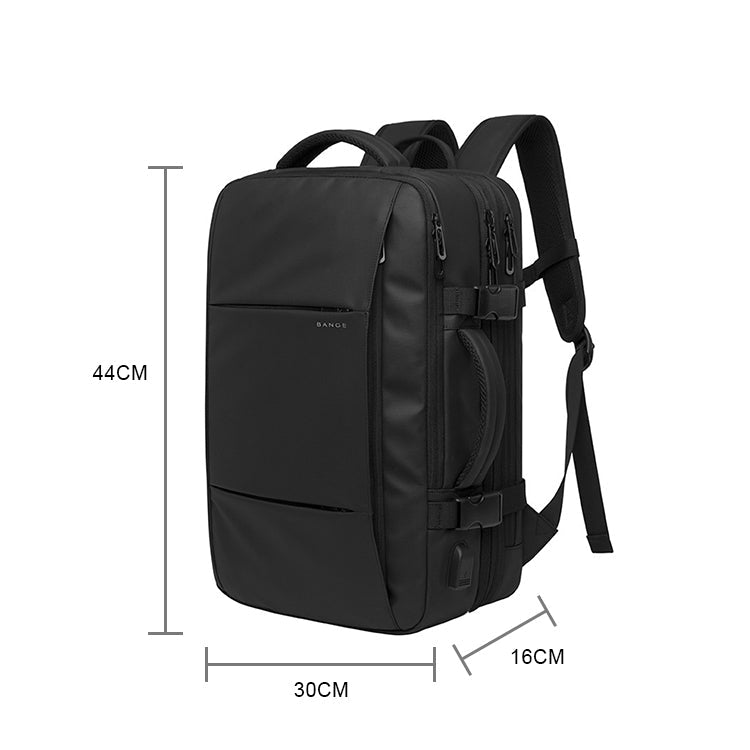 BANGE Business Backpack Men Travel Waterproof Large Capacity Computer Shoulders Bag Reluova