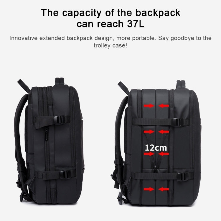 BANGE Business Backpack Men Travel Waterproof Large Capacity Computer Shoulders Bag