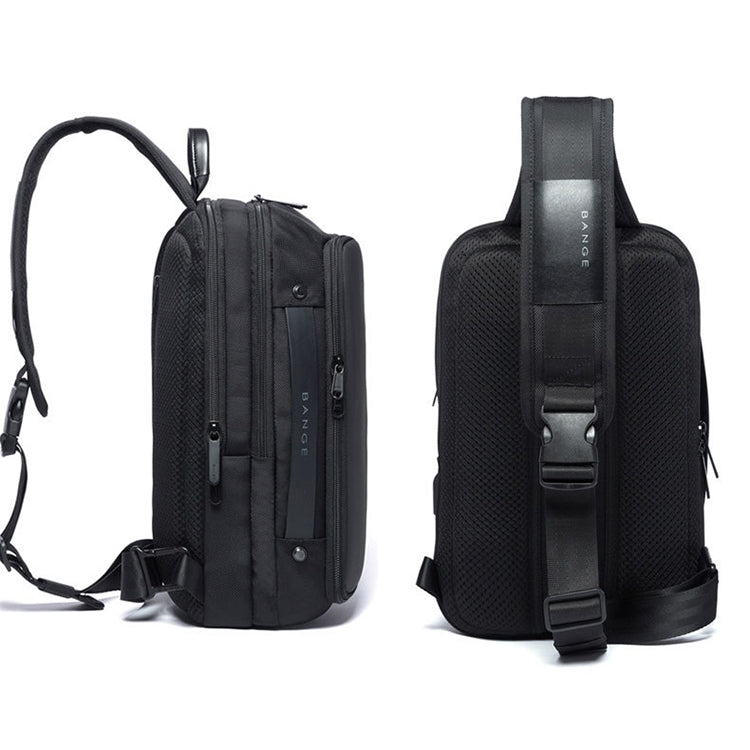 BANGE Fashion Casual Shoulder Bag Outdoor USB Chest Bag