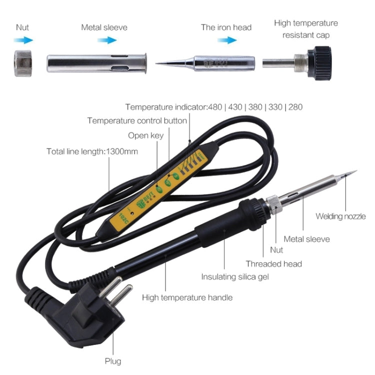 BEST Adjustable Temperature Electric Soldering Iron Welding Solder Station Heat Pencil, US Plug My Store