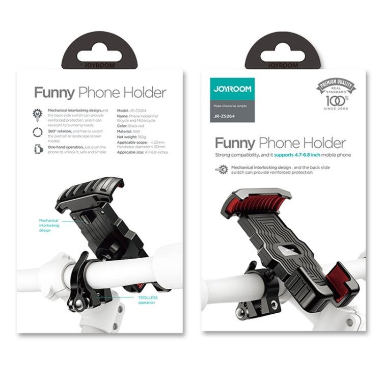 JOYROOM JR-CY264 Bicycle and Motorcycle Phone Holder Clamp Reluova