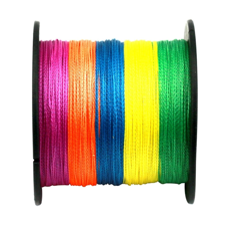 HENGJIA Colorful 3.0# 0.28mm 38LB 15.8kg Tension 300m Extra Strong 4 Shares Braid PE Fishing Line Kite Line