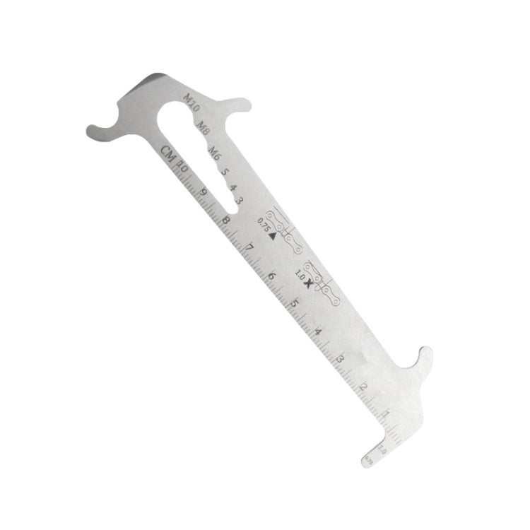 BIKERSAY BT035S Bicycle Chain Wear Checker MTB Chains Gauge Measurement Ruler Repair Tool Reluova