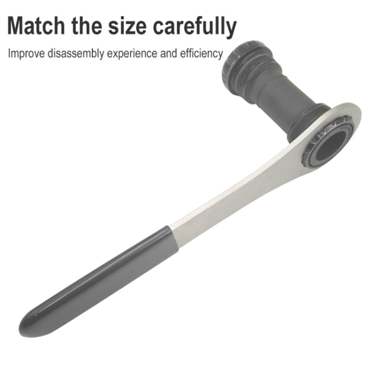 BIKERSAY BB39-16 Bicycle Repair Tools Multi-function Wrench Tool Stainless Steel Axis Spanner