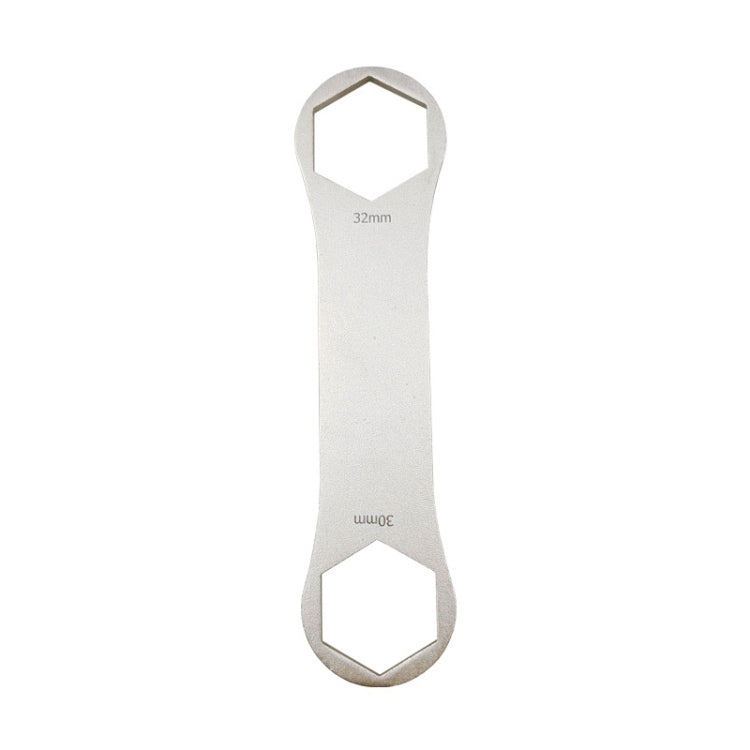 BIKERSAY BT050A Multifunctional Stainless Steel Bicycle Fork Wrench Double Head Spanner Reluova