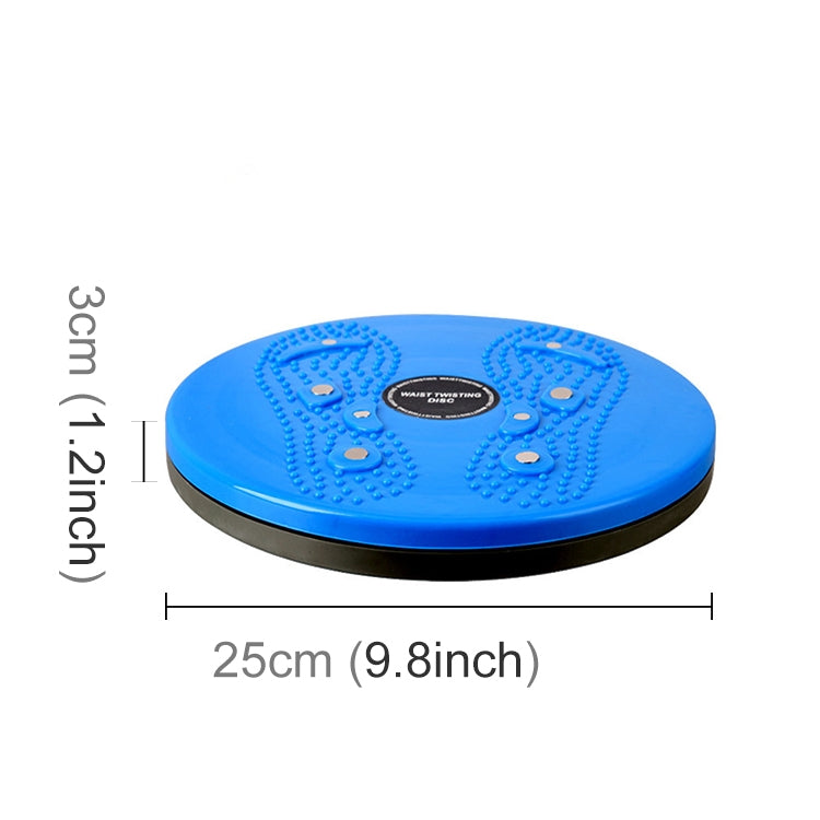 Aerobic Exercise Fitness Magnet Wriggling Waist Disk Twist Board, Size: 25*3cm