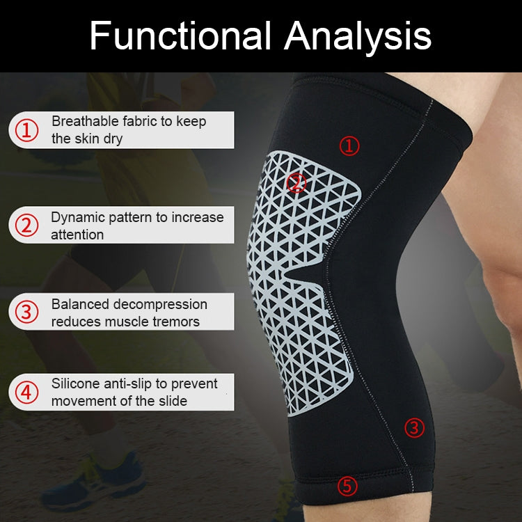 Outdoor Knee Leg Breathable Anti-collision Sports Protective Gear, Size: L Reluova