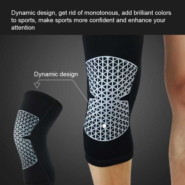 Outdoor Knee Leg Breathable Anti-collision Sports Protective Gear, Size: L