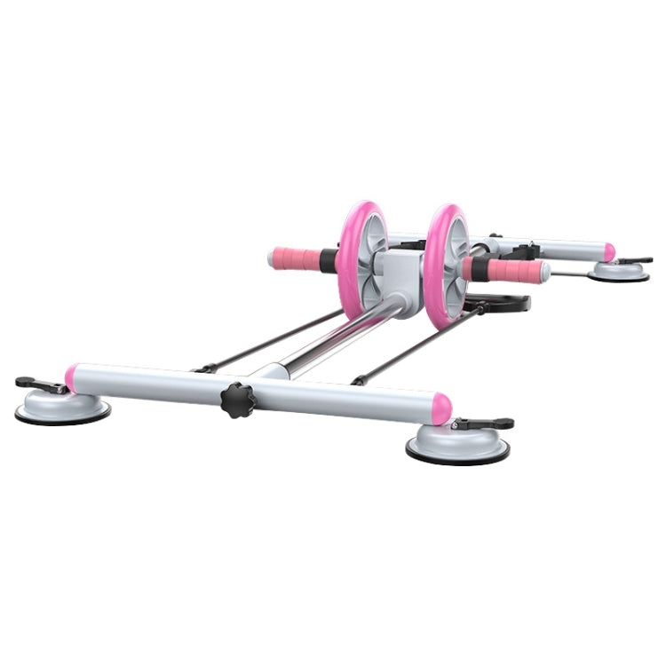 Household Suction Cup Style Multifunctional Silent Abdominal Wheel Rowing Machine Sit-up Device