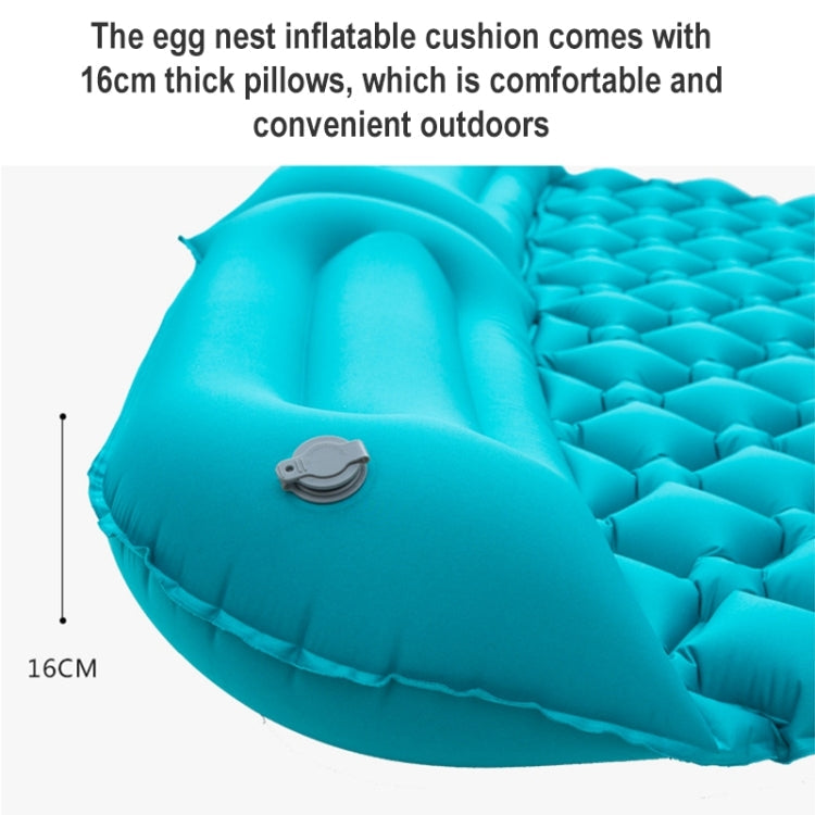 Outdoor Camping Foot-step Automatic Inflatable Cushion Portable TPU Inflatable Double Bed, Size: 195 x 119 x 16cm Reluova