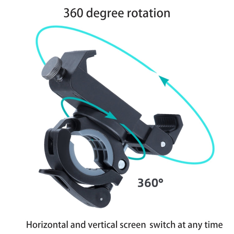 Rotatable PVC Motorcycle Bicycle Handlebar Mount Mobile Phone Holder Reluova