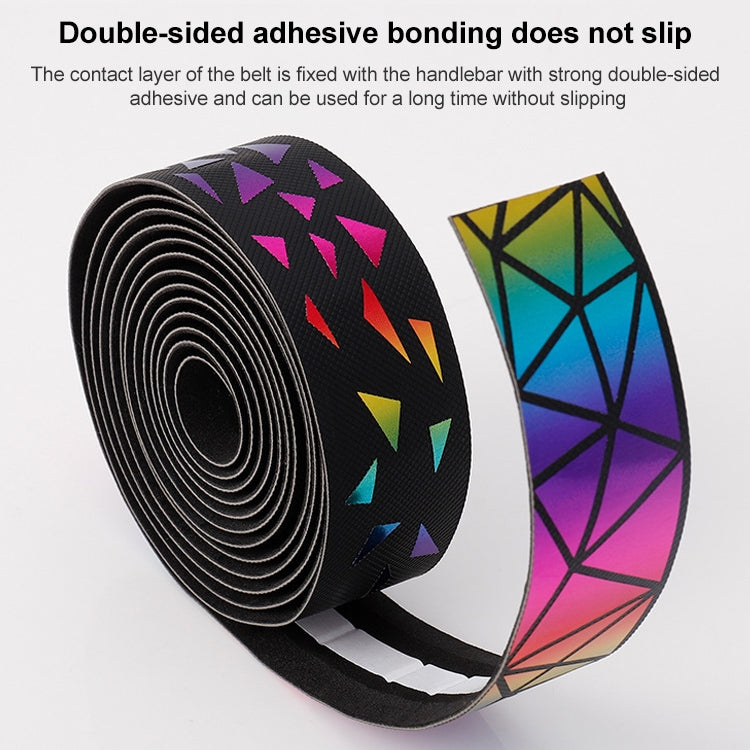 GUB 1626 Gradient Colorful Anti-slip Bike Handlebar Tape Reluova