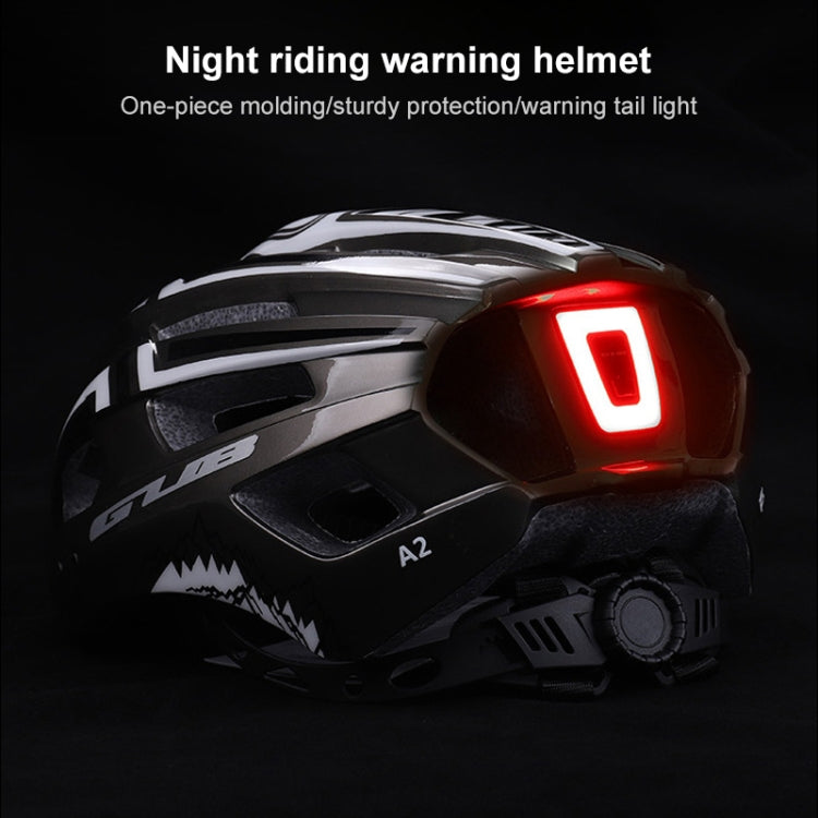 GUB A2 Unisex Bicycle Helmet With Tail Light Reluova