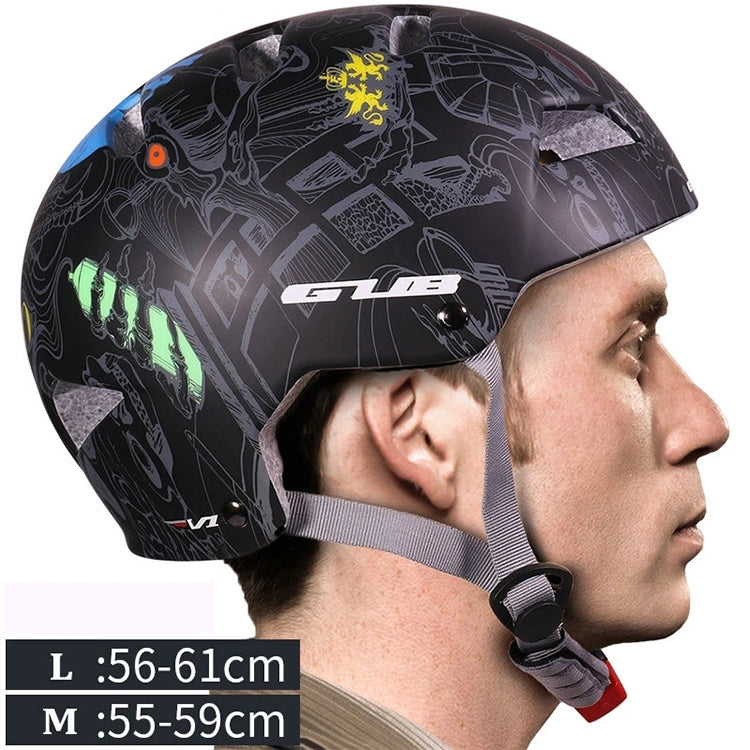 GUB V1 Professional Cycling Helmet Sports Safety Cap, Size: L Reluova