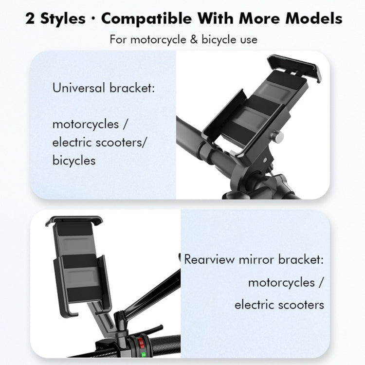 QX-21 360 Degrees Rotating Cycling Mobile Phone Holder Reluova