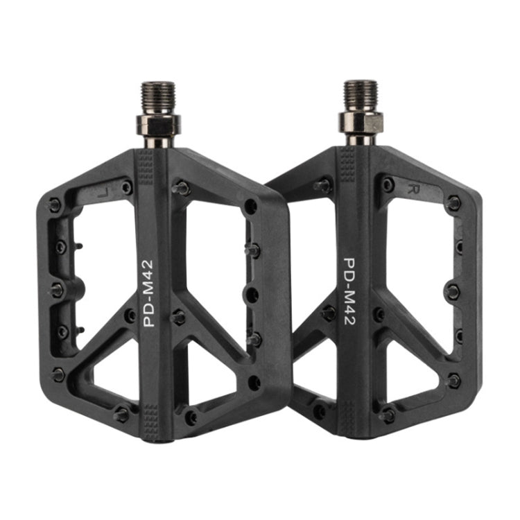 PROMEND PD-M42 1 Pair Mountain Bicycle Nylon High-speed Bearing Pedals Reluova