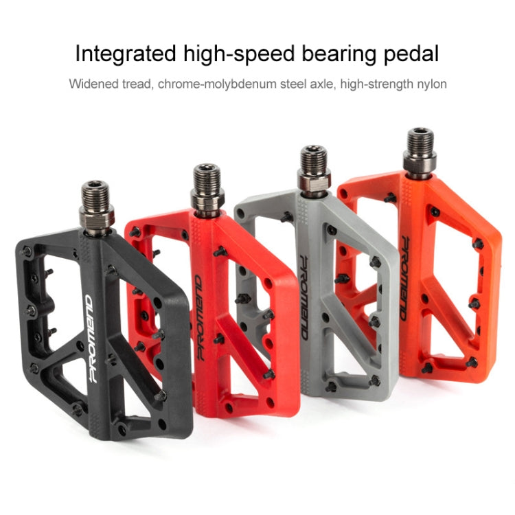 PROMEND PD-M42 1 Pair Mountain Bicycle Nylon High-speed Bearing Pedals Reluova