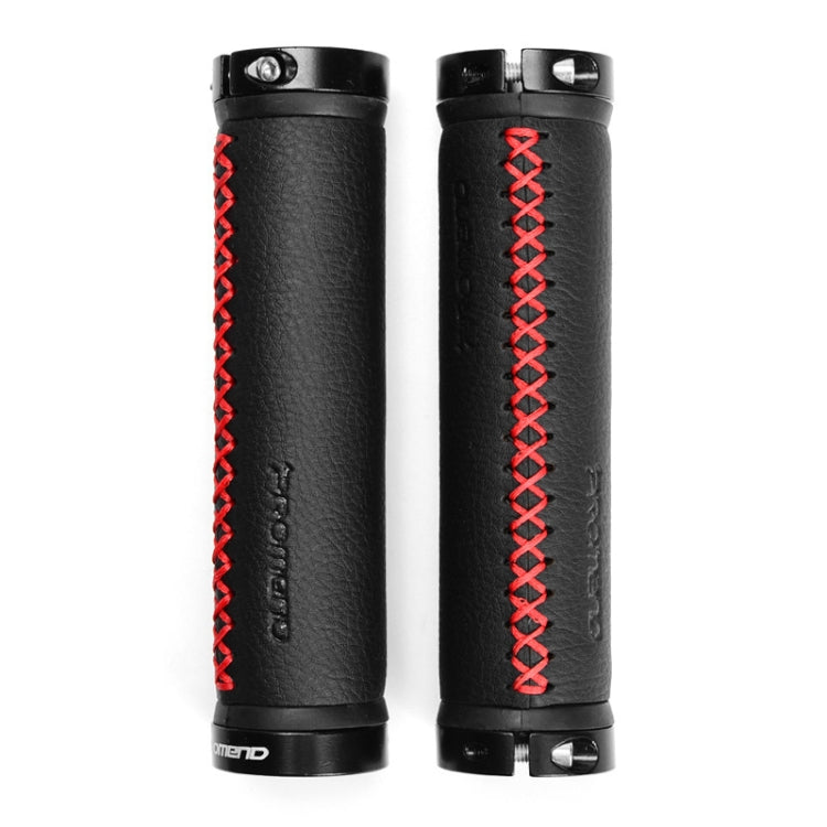 PROMEND GR-501 1 Pair Microfiber Leather Mountain Bicycle Grips Cover Reluova