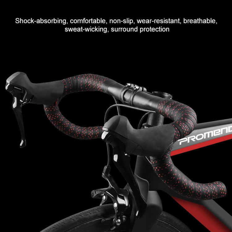 PROMEND GR-082 1 Pair Two-color Antiskid Bicycle Grips Tape Reluova