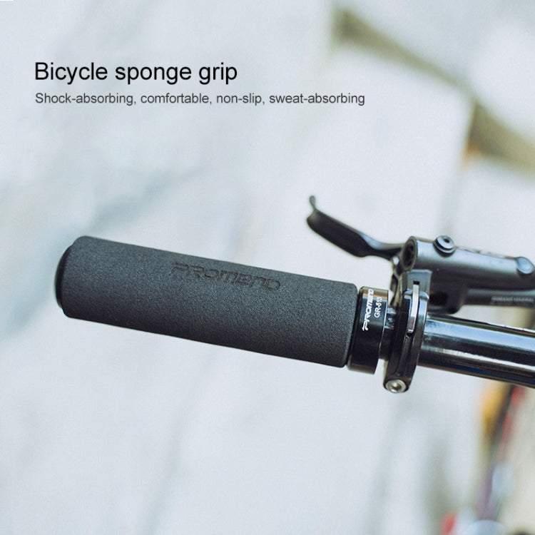 PROMEND GR-513 1 Pair Bicycle Antiskid Sweat-absorbing Sponge Grips Cover Reluova