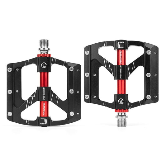 PROMEND PD-M88 1 Pair Mountain Bicycle Aluminum Alloy 3-Bearings Pedals Reluova