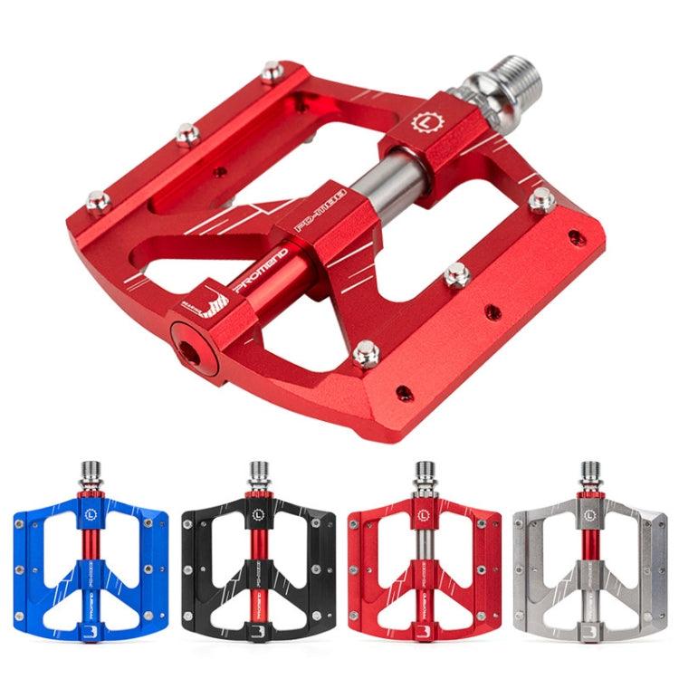 PROMEND PD-M88 1 Pair Mountain Bicycle Aluminum Alloy 3-Bearings Pedals Reluova