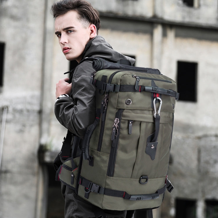 KAKA kaka2070 Oversized Version Men Oxford Cloth Waterproof Backpack Mountain Bag, Capacity: 50L