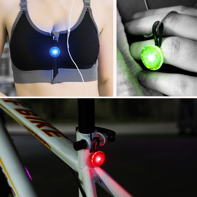 5 PCS Camping Night Running Arm Luminous Hanging Buckle Safety Light Reluova