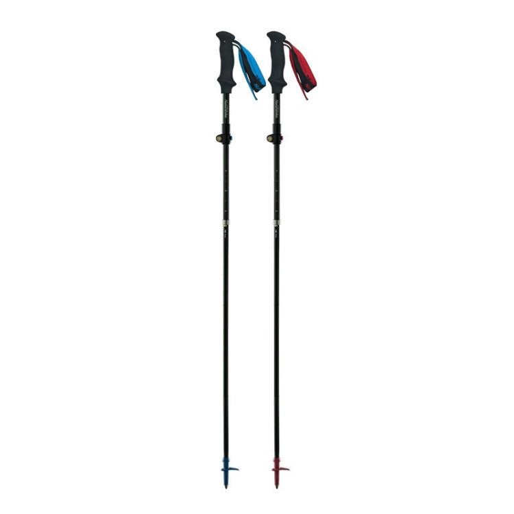 Naturehike NH18D010-Z 98-115cm Carbon Ultra-light Telescopic Five-section Trekking Pole Reluova