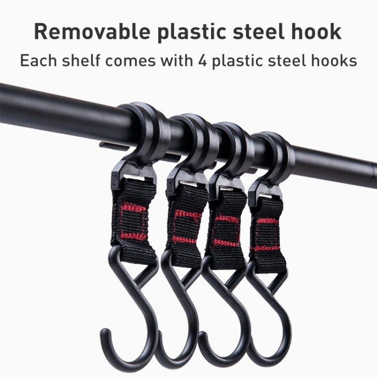 Naturehike NH20PJ102 4 PCS / Set 19mm Pipe Diameter Hooks for Triangle Rack (OG2874 / OG2873)