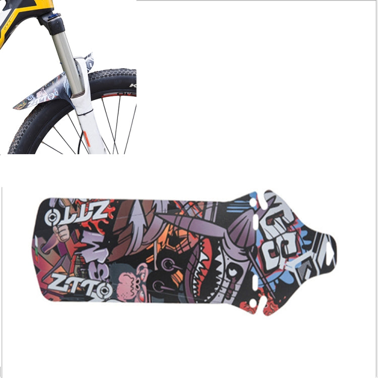 2 PCS ZTTO Bicycle Fenders Mountain Road Bike Mudguards, Long Style-Reluova