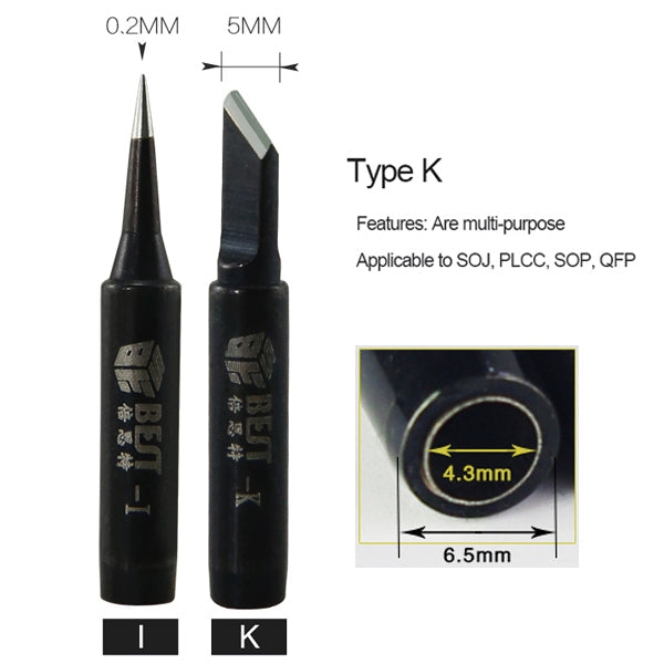 BEST Lead Free Series Soldering Tip Welding Contact Head A-900M-T-I My Store