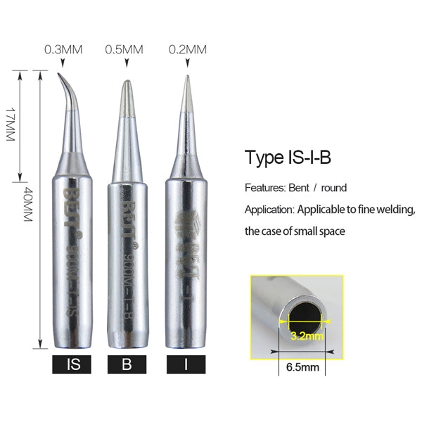 BEST Longevity Series Soldering Tip Welding Contact Head 900M-T-I My Store