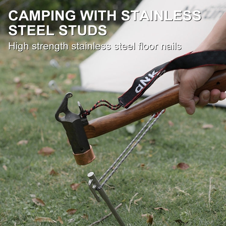 Naturehike NH19PJ014 35cm Stainless Steel Ground Nail for Tent Canopy Reluova