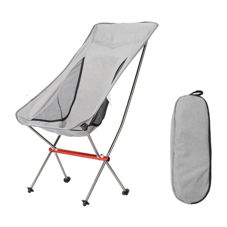 Outdoor Camping Beach Portable Ultra-Light Aluminum Alloy Folding Chair Reluova