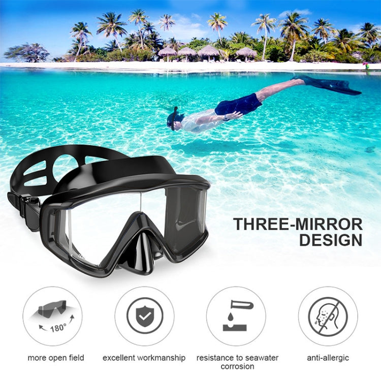 DM600 Silica Gel Diving Mask Swimming Goggles Diving Equipment for Adults Reluova