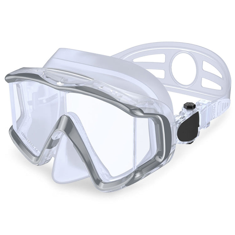 DM600 Silica Gel Diving Mask Swimming Goggles Diving Equipment for Adults