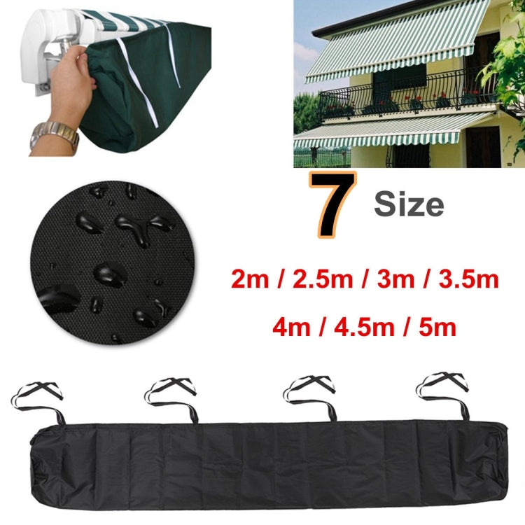 Retractable Roller Blind Awning Waterproof and Dustproof Protective Cover, Length: 3.5m Reluova