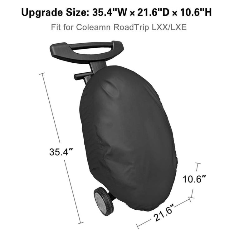 210D Portable BBQ Grill Waterproof and Dustproof Protective Cover-Reluova