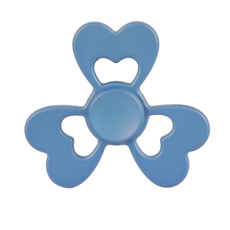 Fidget Spinner Toy Stress Reducer Anti-Anxiety Toy for Children and Adults,  2 Minutes Rotation Time, Steel R188 Beads Bearing + Zinc Alloy Material, Three Leaves Heart Flower Shape Reluova