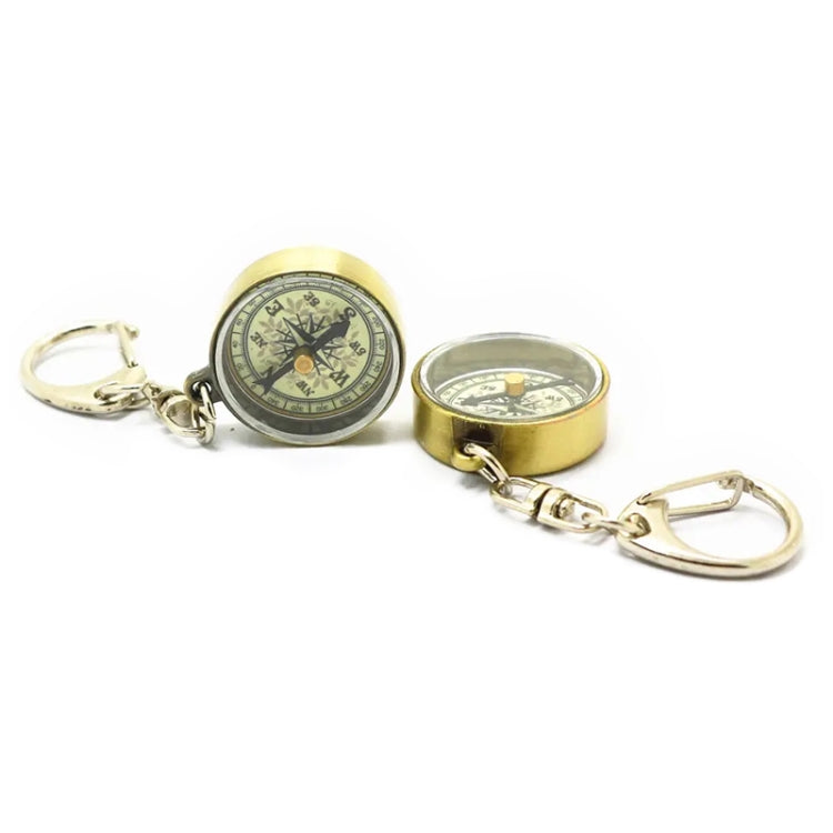 Nisa C25X Vintage Zinc Alloy Metal Compass with Keychain Reluova