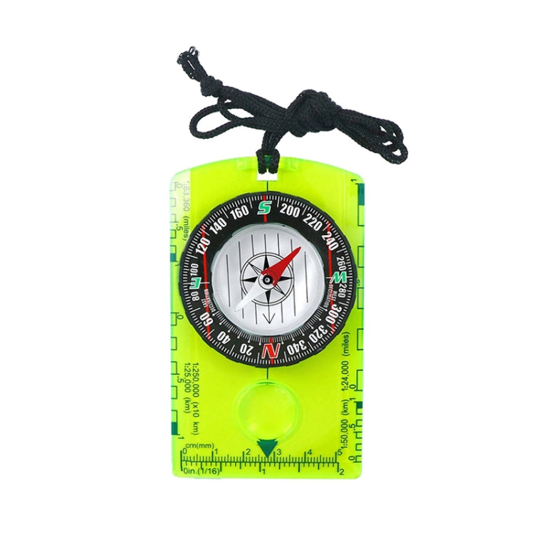 2pcs DC361 Outdoor Multifunctional Compass Map Scale Reluova