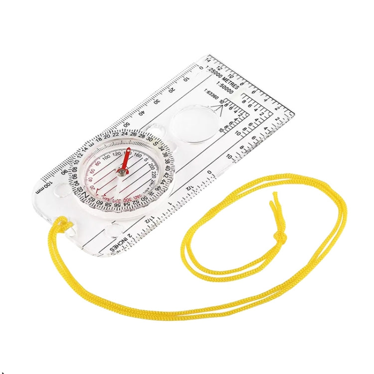 2pcs Nisa DC40-3A Outdoor Transparent Compass Map Scale Reluova