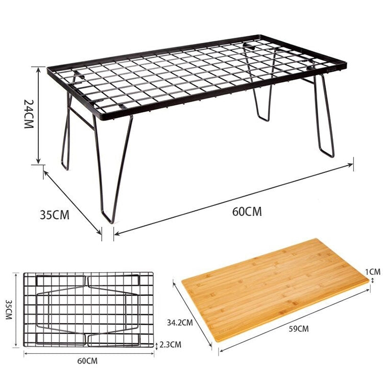 AOTU YT1001 Outdoor Folding Mesh Table with Storage Bag Reluova